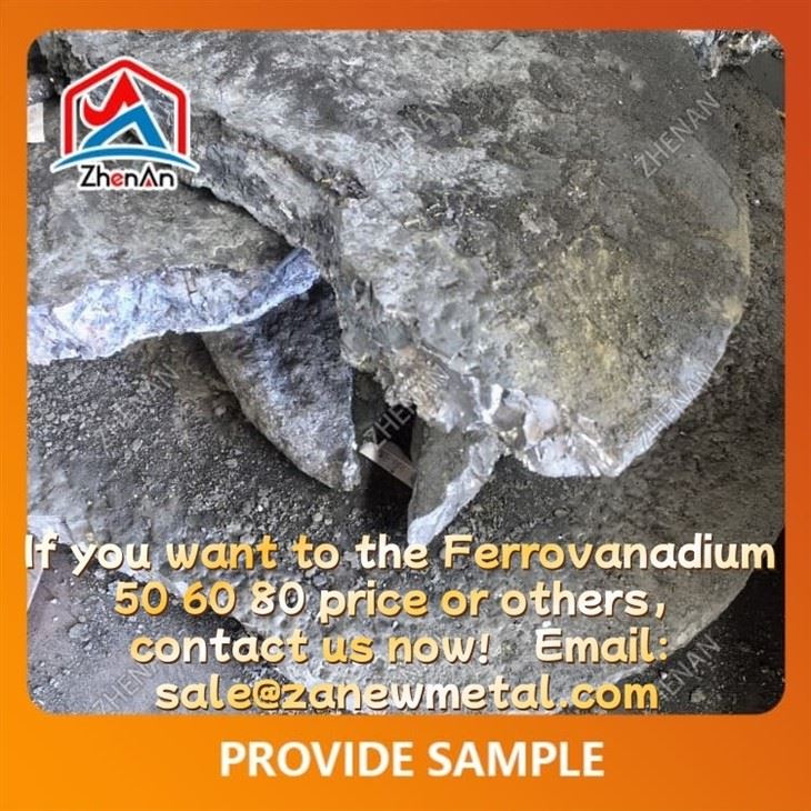 80 Ferro Vanadium Alloy 10-50 mm suppliers