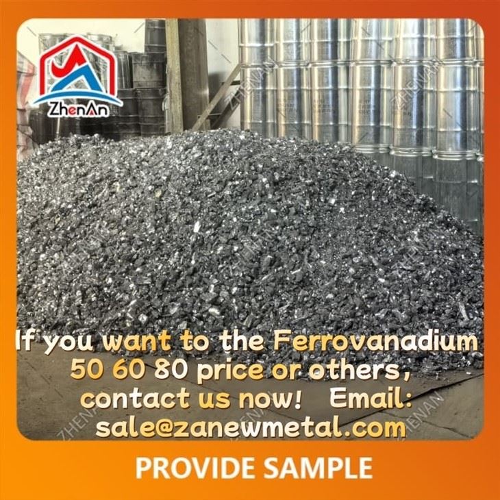 80 Ferro Vanadium Alloy 10-50 mm best