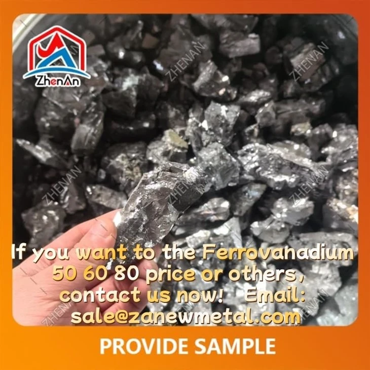 Alloy Additive Ferrovanadium 50 factory